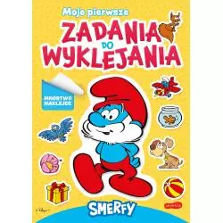 SMERFY MOJE PIERWSZE ZADANIA DO WYKLEJANIA - Harperkids