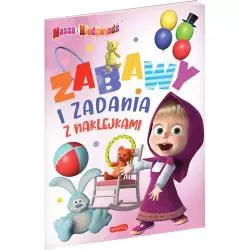 ZABAWY I ZADANIA Z NAKLEJKAMI MASZA I NIEDŹWIEDŹ - Harperkids