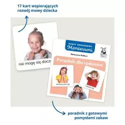 EMOCJE MONTESSORI KARTY OBRAZKOWE KAPITAN NAUKA 2-5 LAT - Edgard