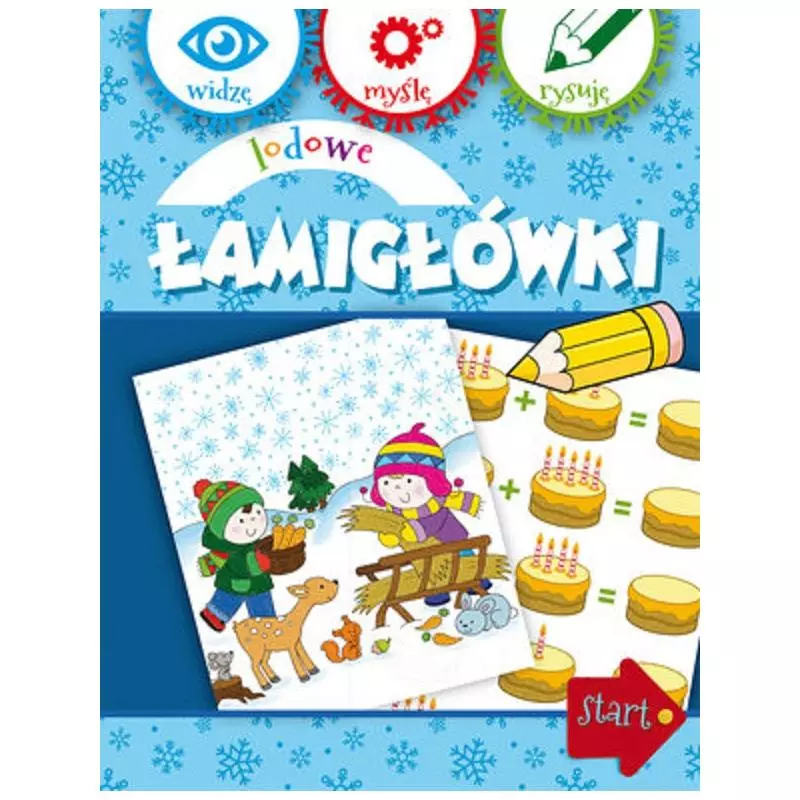 LODOWE ŁAMIGŁÓWKI. WIDZĘ, MYŚLĘ, RYSUJĘ - Olesiejuk LODOWE ŁAMIGŁÓWKI. WIDZĘ, MYŚLĘ, RYSUJĘ - Olesiejuk
