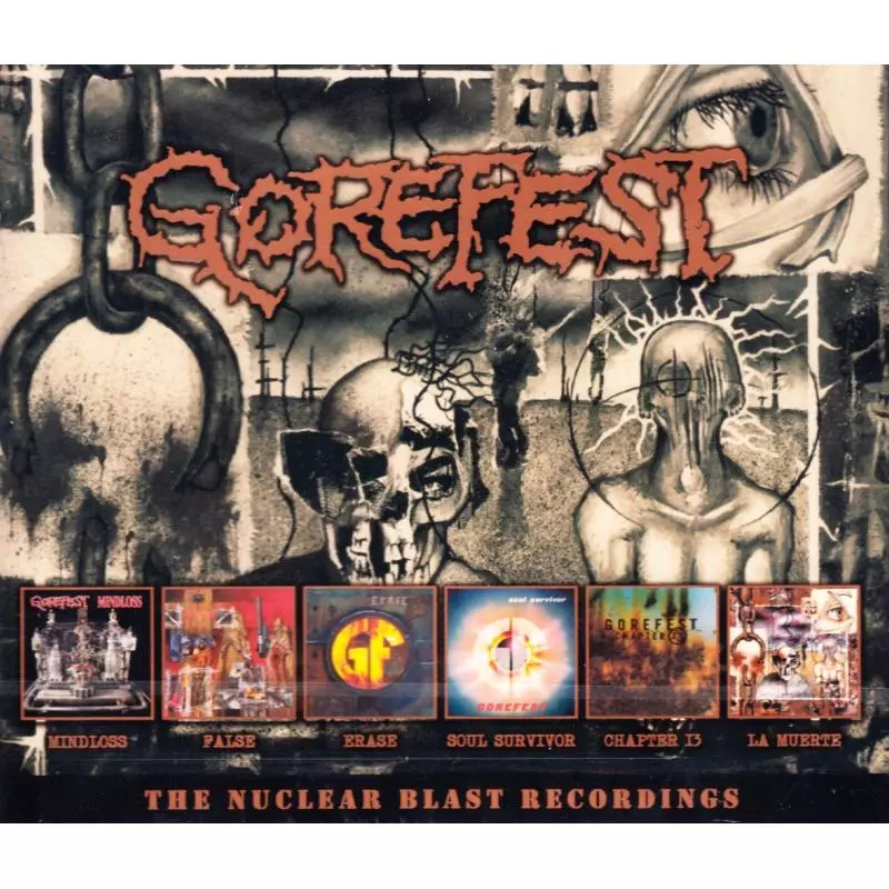 GOREFEST THE NUCLEAR BLAST RECORDINGS 6XCD - Mystic Production