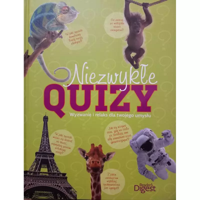 NIEZWYKŁE QUIZY. WYZWANIE I RELAKS DLA TWOJEGO UMYSŁU - Tarsago Polska