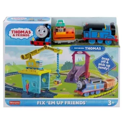 DŹWIG KAROLCIA I SANDY ZESTAW TORÓW TOMEK I PRZYJACIELE FISHER-PRICE 3+