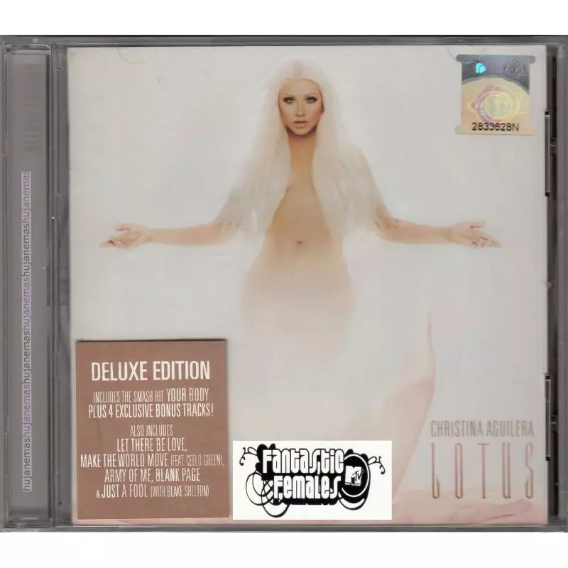 CHRISTINA AGUILERA LOTUS DELUXE EDITION CD - Sony Music Entertainment