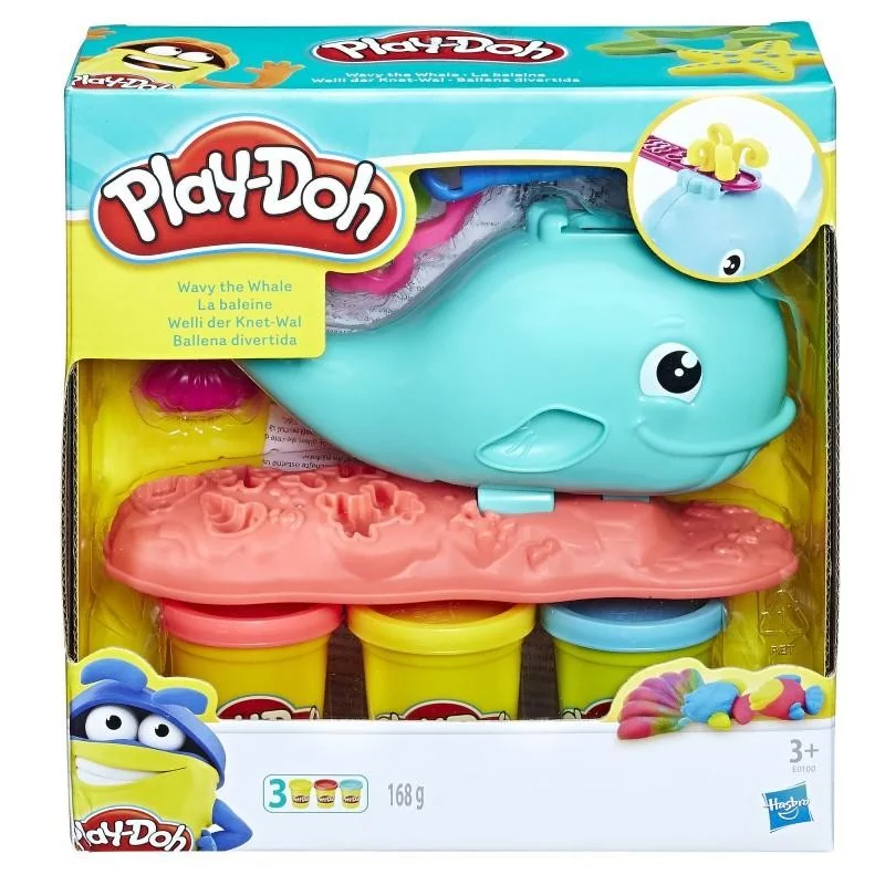 WIELORYB PLAY-DOH ZESTAW KREATYWNY 3+ - Hasbro