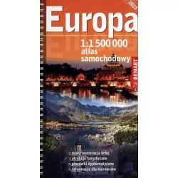 EUROPA ATLAS SAMOCHODOWY 1 : 1 500 000 - Demart