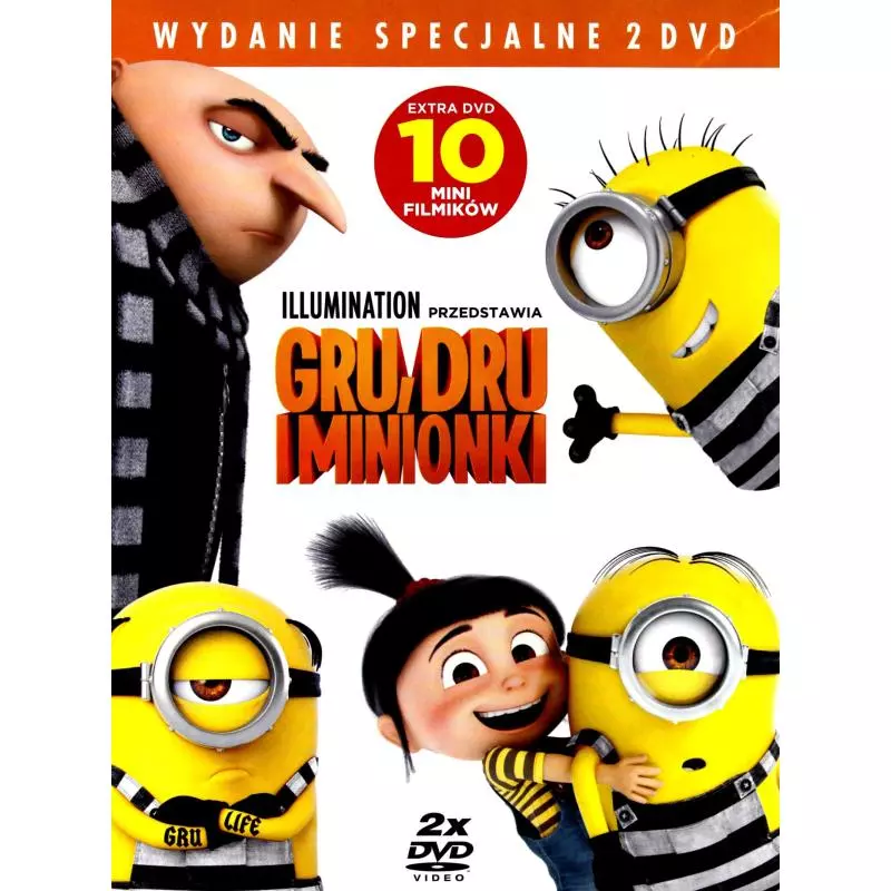 GRU DRU I MINIONKI MEGA MINIONKI 2XDVD PL - Filmostrada