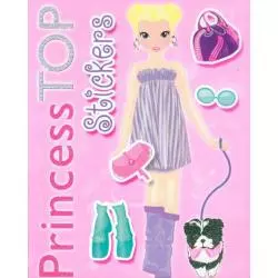 PRINCESS TOP STICKERS. KOLOROWANKA Z NAKLEJKAMI - Olesiejuk