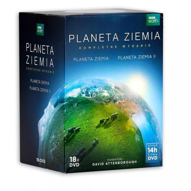 PLANETA ZIEMIA + PLANETA ZIEMIA II KOLEKCJA 18 DVD
