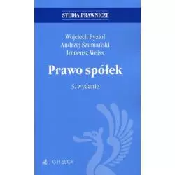 PRAWO SPÓŁEK Wojciech Pyzioł - C.H. Beck