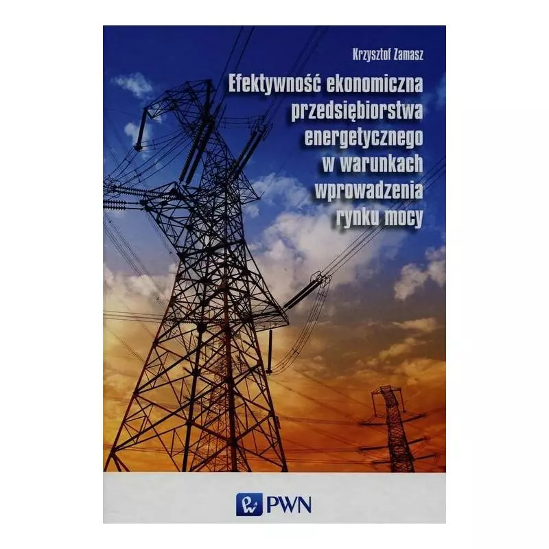 EFEKTYWNOŚĆ EKONOMICZNA PRZEDSIĘBIORSTWA ENERGETYCZNEGO W WARUNKACH WPROWADZENIA RYNKU MOCY Krzysztof Zamasz - PWN