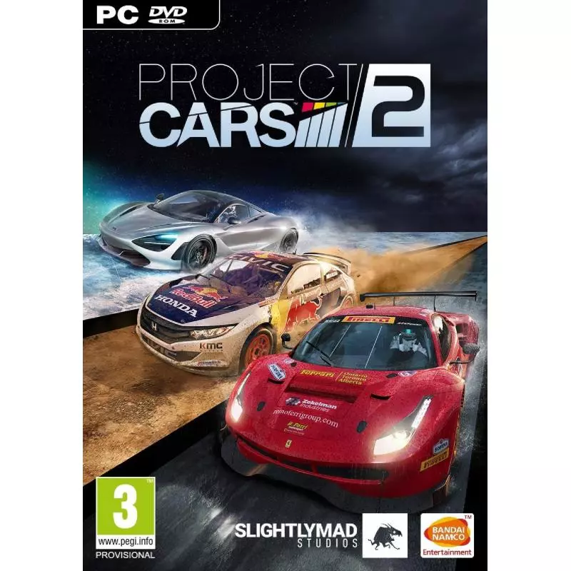 PROJECT CARS 2 PC DVD-ROM - Bandai