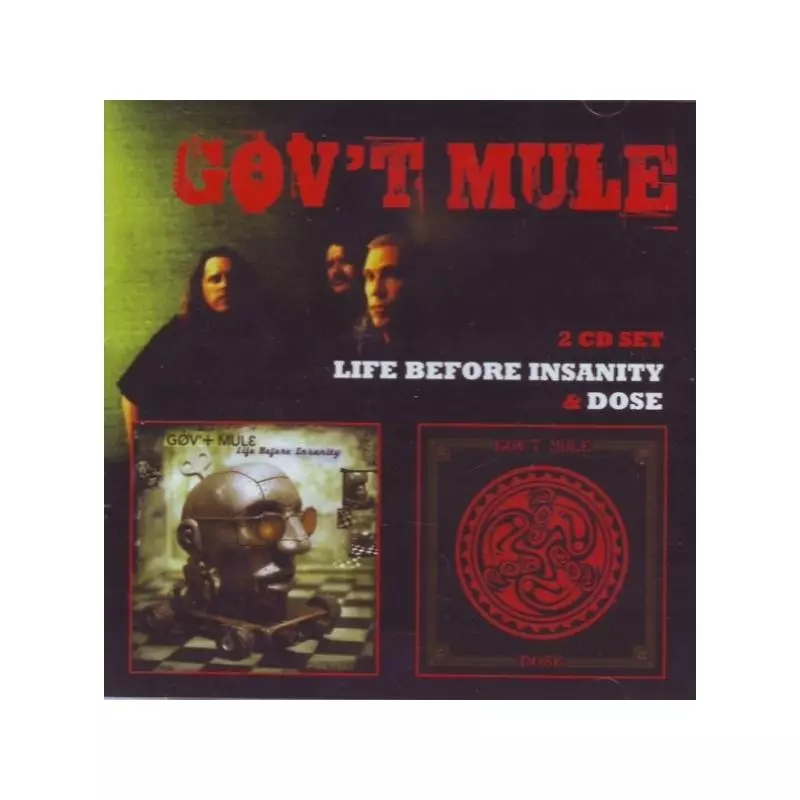GOVT MULE LIFE BEFORE INSANITY & DOSE CD - Sony Music Entertainment