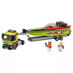 TRANSPORTER ŁODZI WYŚCIGOWEJ LEGO CITY 60254 - Lego