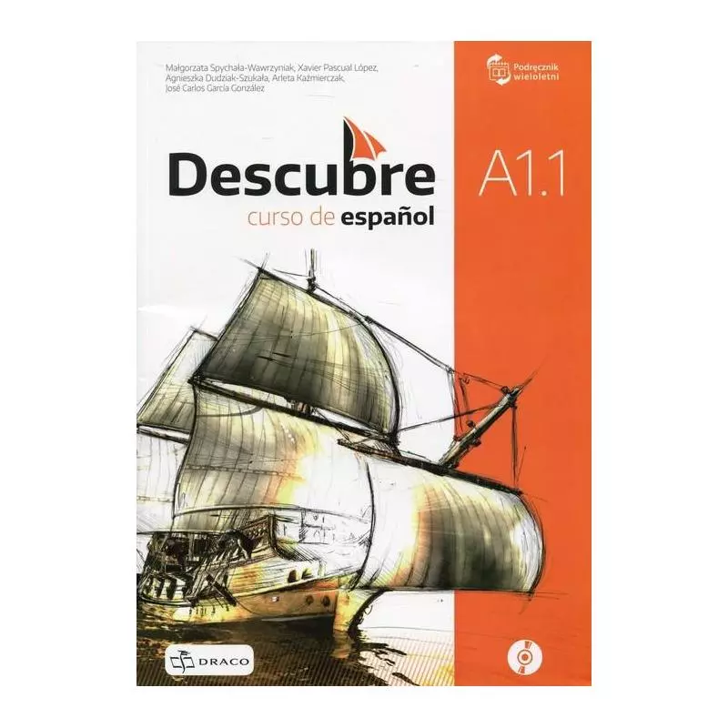 DESCUBRE A11 PODRĘCZNIK + CD - Draco
