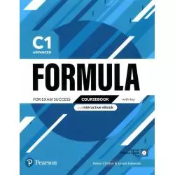 FORMULA C1 ADVANCED COURSEBOOK WITH KEY AND INTERACTIVE EBOOK - Pearson