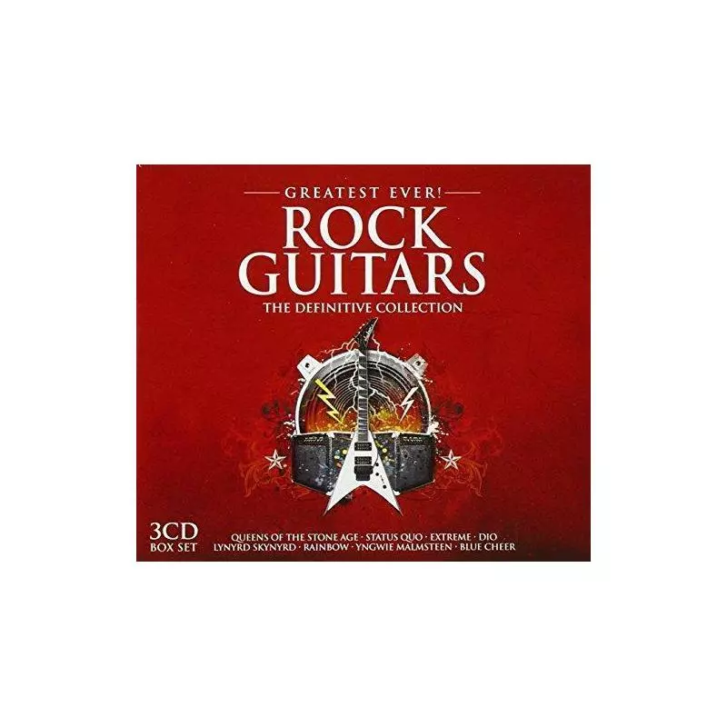 GREATEST EVER ROCK GUITARS THE DEFINITIVE COLLECTION 3XCD - Universal Music Polska