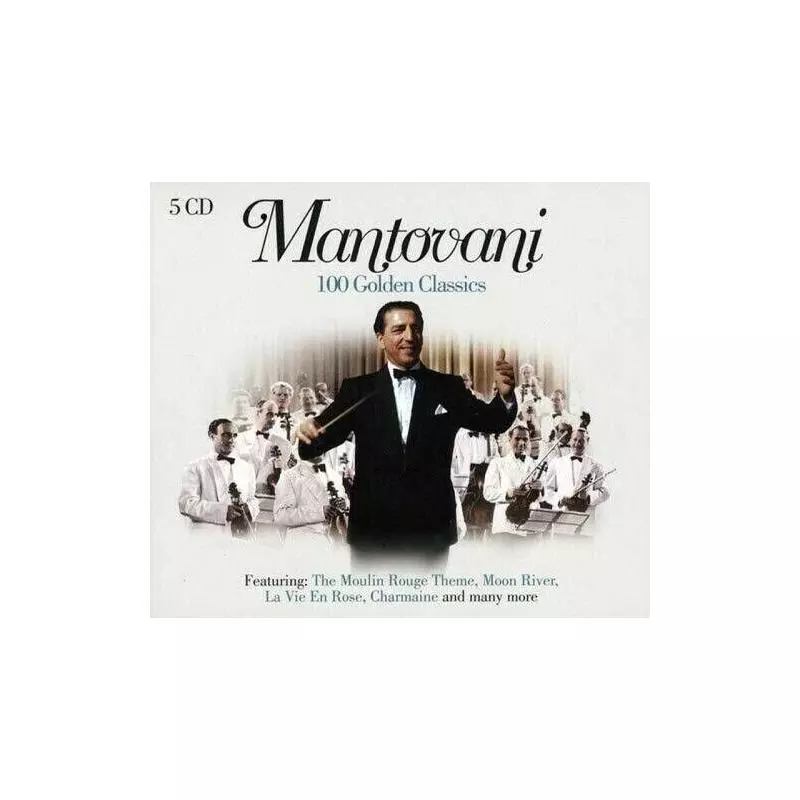 MANTOVANI 100 GOLDEN CLASSICS 5XCD - Universal Music Polska