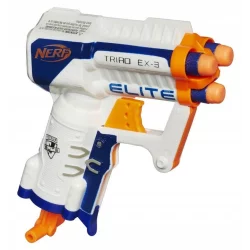 WYRZUTNIA NERF ELITE TRIAD + 6 STRZAŁEK 8+ - Hasbro