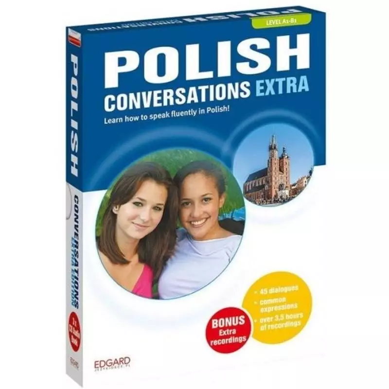 POLISH CONVERSATIONS EXTRA A1-B1 + 2 X CD - Edgard