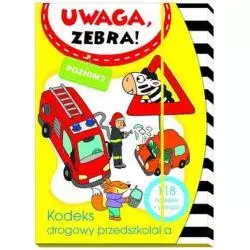 UWAGA, ZEBRA! KODEKS DROGOWY PRZEDSZKOLAKA 2 - Olesiejuk