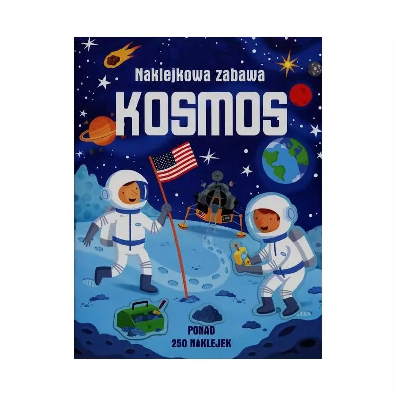 KOSMOS. NAKLEJKOWA ZABAWA - Olesiejuk