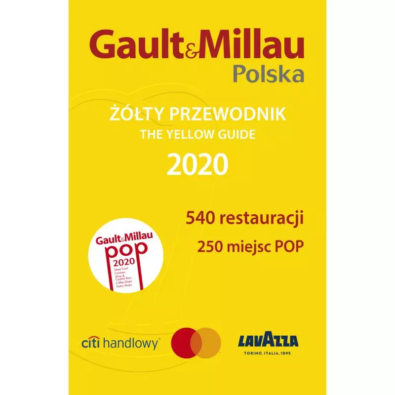 ŻÓŁTY PRZEWODNIK 2020 - Gault&Millau Polska