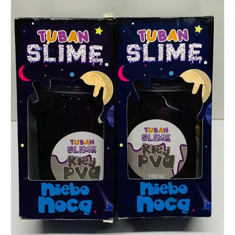 ZESTAW DO TWORZENIA SLIME NIEBO NOCĄ 4+ - Tuban