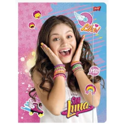 TECZKA Z GUMKĄ SOY LUNA A4