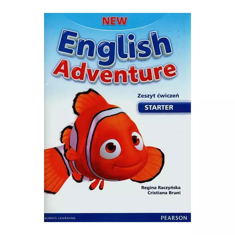 NEW ENGLISH ADVENTURE STARTER ZESZYT ĆWICZEŃ Z PŁYTĄ CD - Pearson