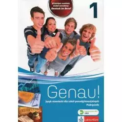 GENAU! 1 PODRĘCZNIK + CD - LektorKlett
