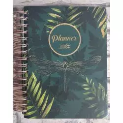 PLANER ROCZNY ZIELONY WAŻKA - Panon