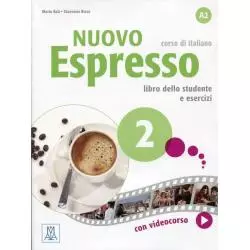 NUOVO ESPRESSO 2 PODRĘCZNIK Z ĆWICZENIAMI + DVD - Alma Edizioni