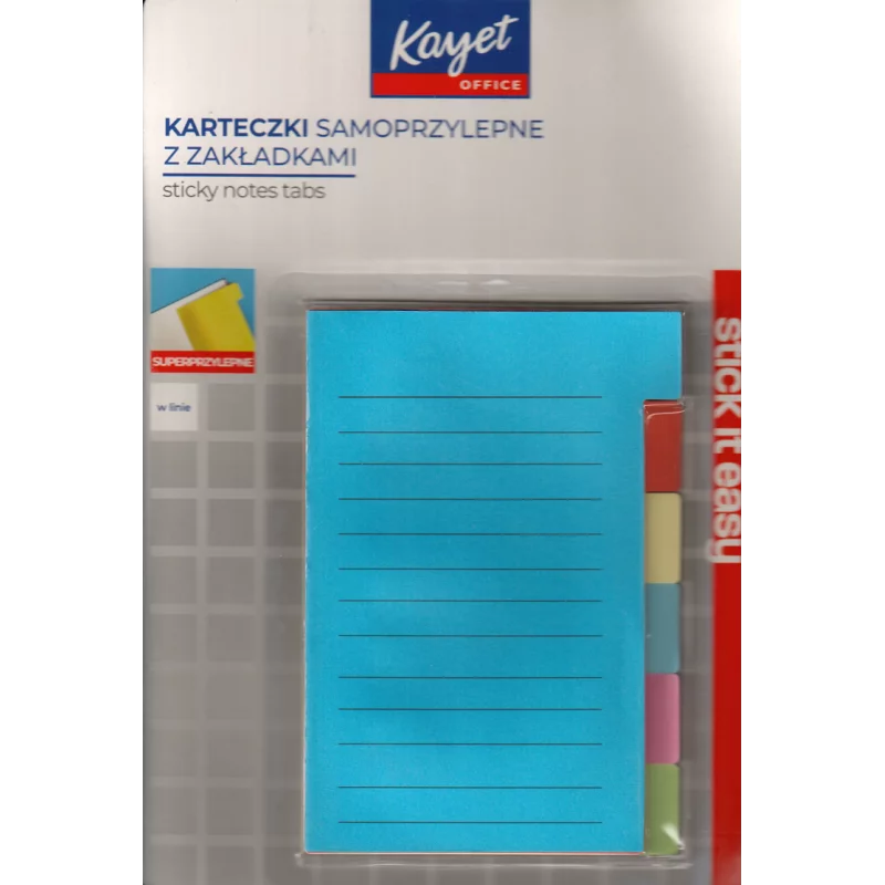 KARTECZKI SAMOPRZYLEPNE Z ZAKŁADKAMI - Joinco KARTECZKI SAMOPRZYLEPNE Z ZAKŁADKAMI - Joinco