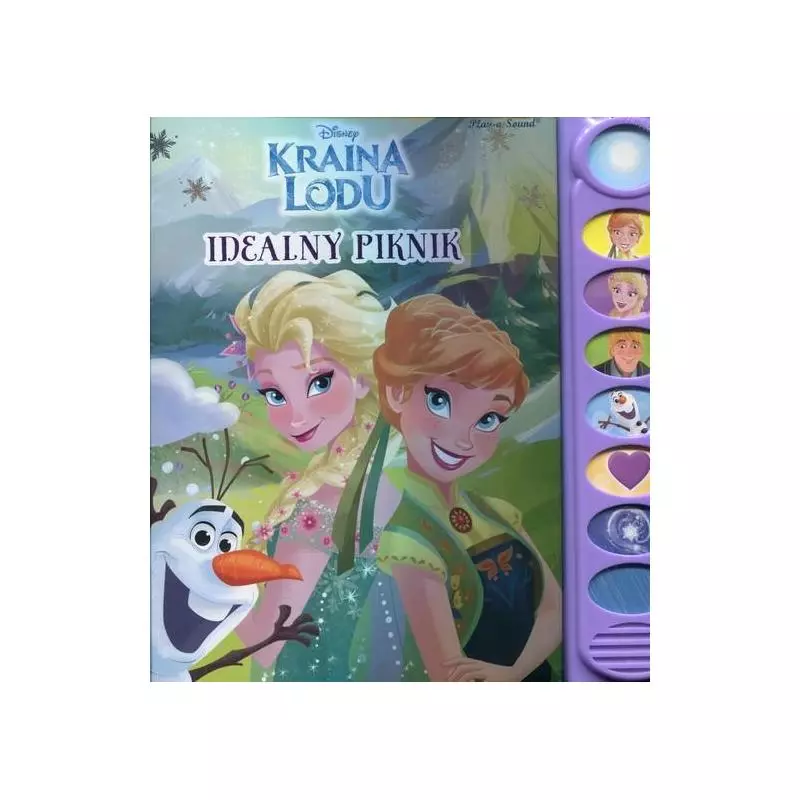 DISNEY KRAINA LODU. IDEALNY PIKNIK. KSIĄŻECZKA DŹWIĘKOWA - Olesiejuk