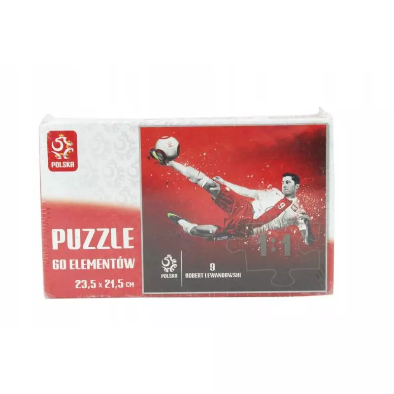 PUZZLE ROBERT LEWANDOWSKI PZPN 60 ELEMENTÓW - Joinco PUZZLE ROBERT LEWANDOWSKI PZPN 60 ELEMENTÓW - Joinco
