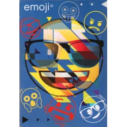 NOTES GŁADKI 32 KARTKI EMOJI A6 - St. Majewski