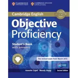 OBJECTIVE PROFICIENCY STUDENTS BOOK WITH ANSWERS - Cambridge University Press