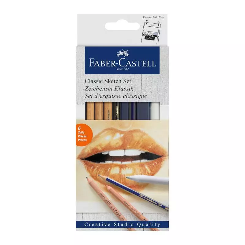 ZESTAW DO SZKICOWANIA CLASSIC FABER-CASTELL - Faber Castell