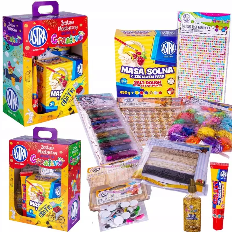 ZESTAW PLASTYCZNY ASTRA MAGICZNE ŚWIĘTA - Astra