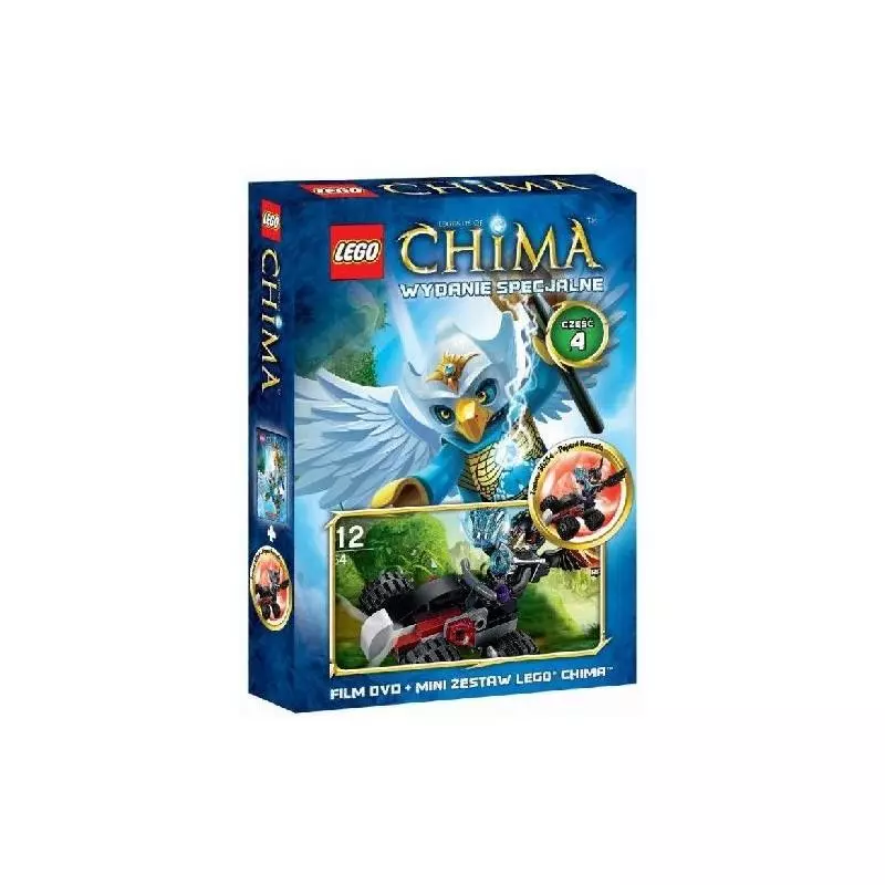 LEGO CHIMA CZĘŚĆ 4 WYDANIE SPECJALNE DVD + MINI ZESTAW LEGO - Galapagos