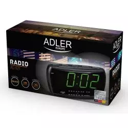 RADIO Z BUDZIKIEM Z WYŚWIETLACZEM LCD ADLER AD 1121 - Adler