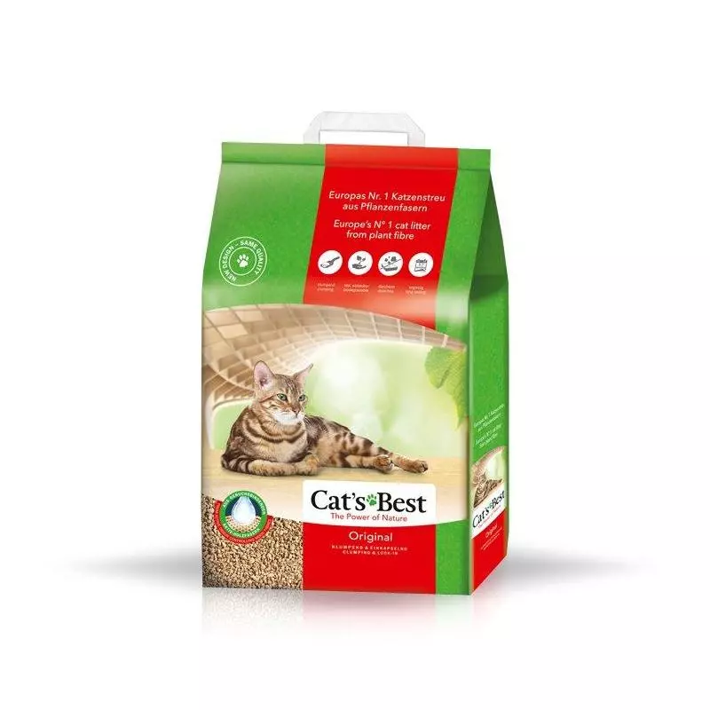 ŻWIREK DLA KOTA 8.6 KG 20L CATS BEST ECO PLUS ORIGINAL - Cats Best