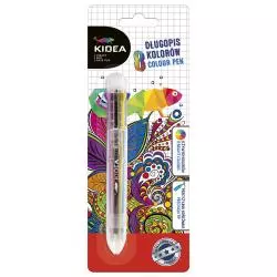 DŁUGOPIS 8 KOLORÓW KIDEA - Derform