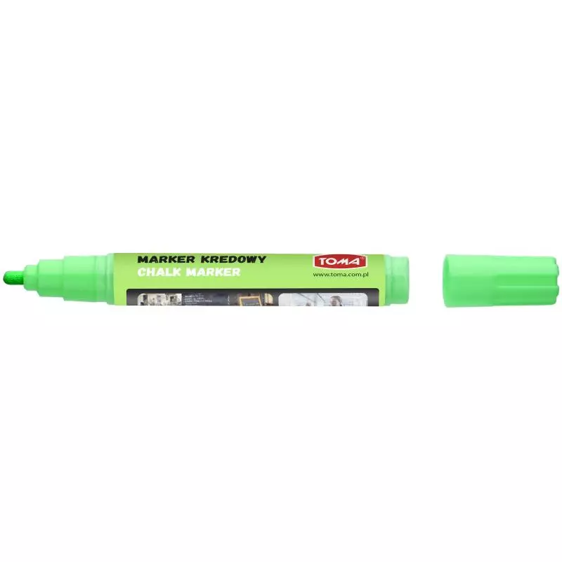 MARKER KREDOWY 4.5 MM ZIELONY - Toma