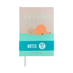 NOTES A5 W KRATKĘ 80 KARTEK LAZY DAY - Panon