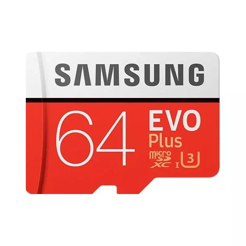 KARTA PAMIĘCI 64 GB SAMSUNG EVO PLUS MB-MC64GA/EU MICROSDXC - Samsung
