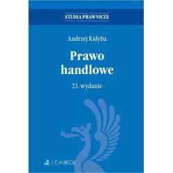 PRAWO HANDLOWE. STUDIA PRAWNICZE - C.H. Beck