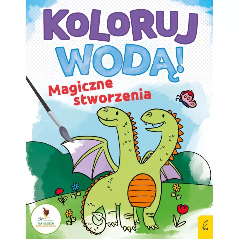 MAGICZNE STWORZENIA. KOLORUJ WODĄ - Wilga