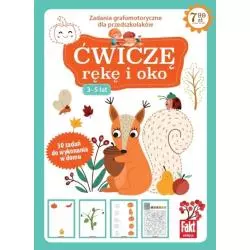 ĆWICZĘ RĘKĘ I OKO. ĆWICZENIA GRAFOMOTORYCZNE DLA PRZEDSZKOLAKÓW 3-5 LAT - Ringier Axel Springer
